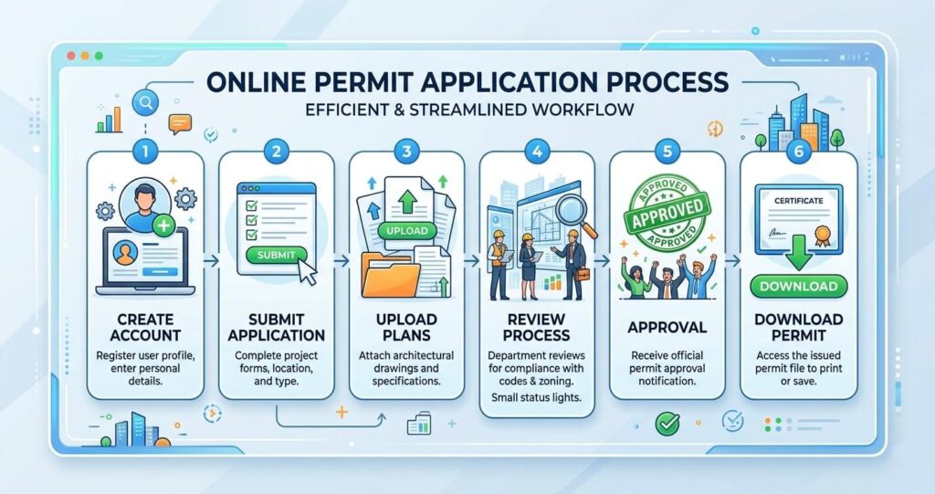 Garage Addition Permit Fairfax County VA: Complete Checklist for 2026 8 Fairfax County PLUS portal permit application process