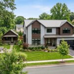 Modern home with accessory living unit Fairfax County VA showing compliant suburban design and secondary dwelling integration