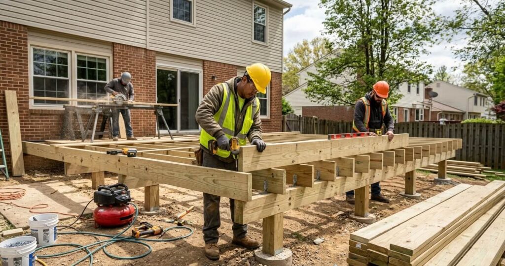 Deck Design Ideas Falls Church VA: 2026 Guide to Costs, Layouts & ROI 8 Deck design ideas Falls Church VA deck contractor construction Northern Virginia licensed builder deck project