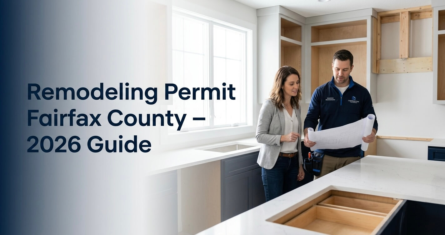 remodeling permit Fairfax County kitchen renovation guide image