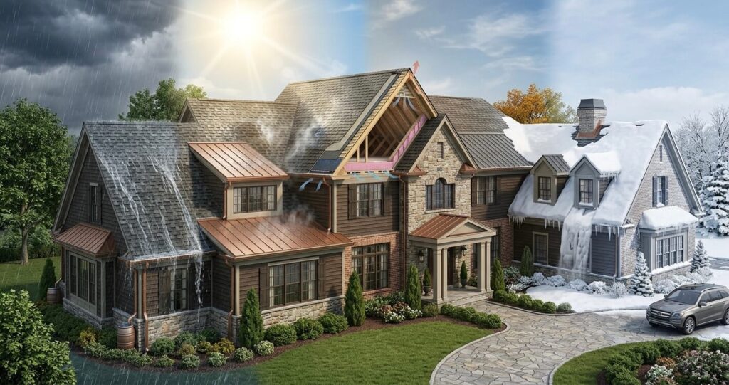 Roofing Materials McLean VA: Best Roof Types, Costs & Long-Term Performance 2 best roof for McLean VA homes exposed to Northern Virginia weather and seasonal roofing performance conditions