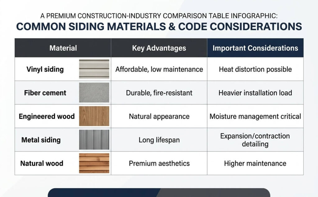 Siding Permit Fairfax County VA: When You Need One in 2026 5 siding permit Fairfax County VA siding material comparison for vinyl fiber cement engineered wood and metal siding