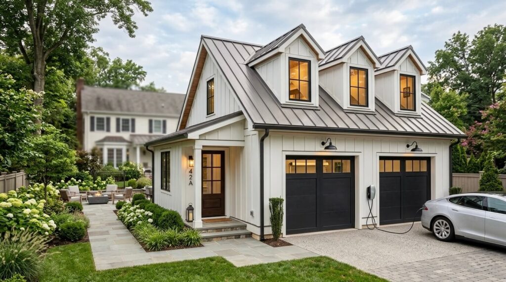 Attached vs. Detached Garage Vienna VA: Pros, Cons & Cost Guide (2026) 4 attached vs detached garage Vienna VA detached garage cost Vienna VA with future ADU conversion potential