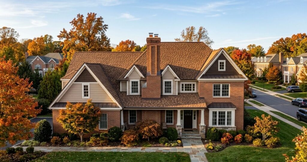Roof Replacement Before After Falls Church VA: Full 2026 Case Study 9 roof replacement before after Falls Church VA finished architectural shingle roof