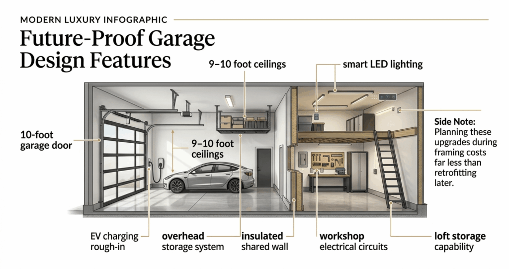 Garage Addition Mistakes Falls Church VA: 7 Expensive Planning Errors to Avoid 8 garage addition design Falls Church VA EV charger ceiling height and storage planning