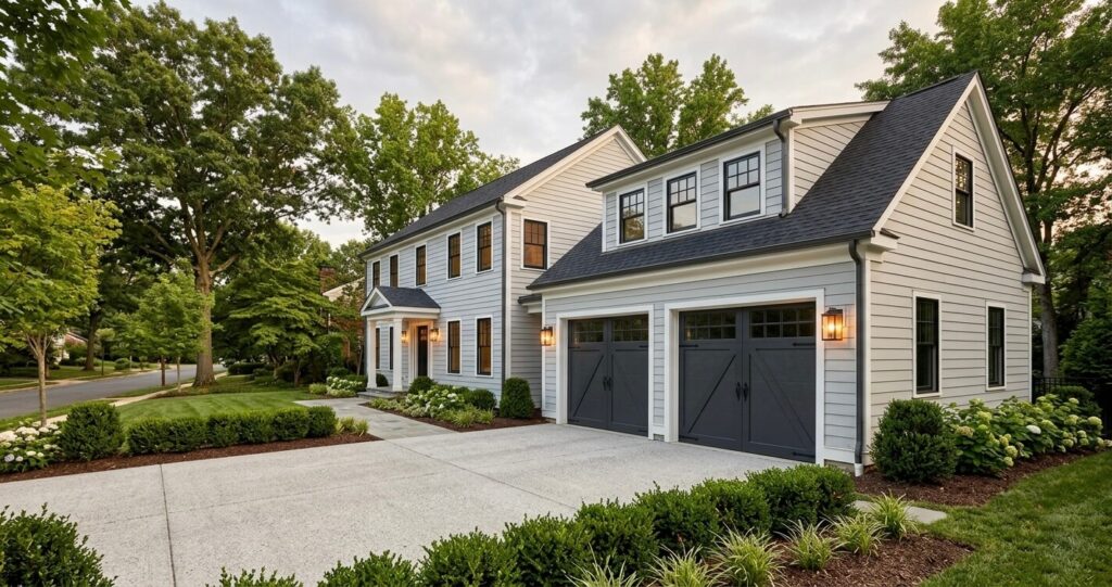 garage addition mistakes Falls Church VA attached garage addition Northern Virginia home design
