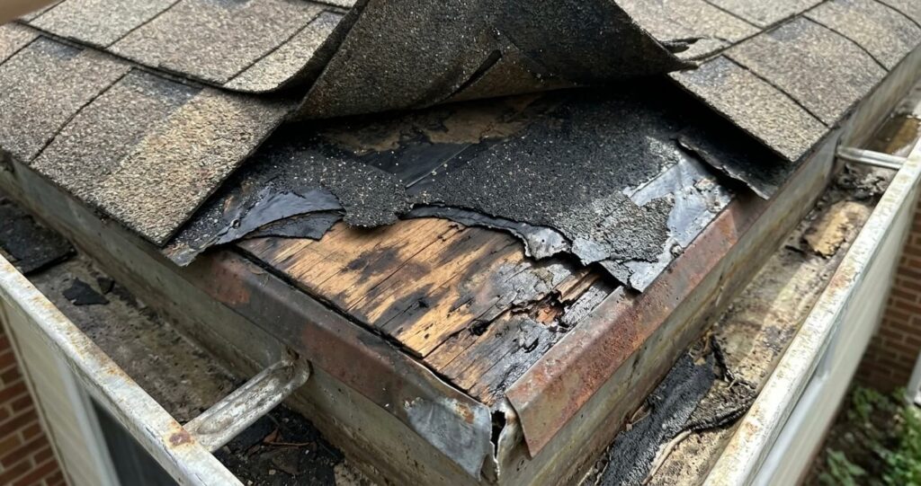 Roof Replacement Before After Falls Church VA: Full 2026 Case Study 4 roof replacement before after Falls Church VA Ice and Water Shield failure roof leak