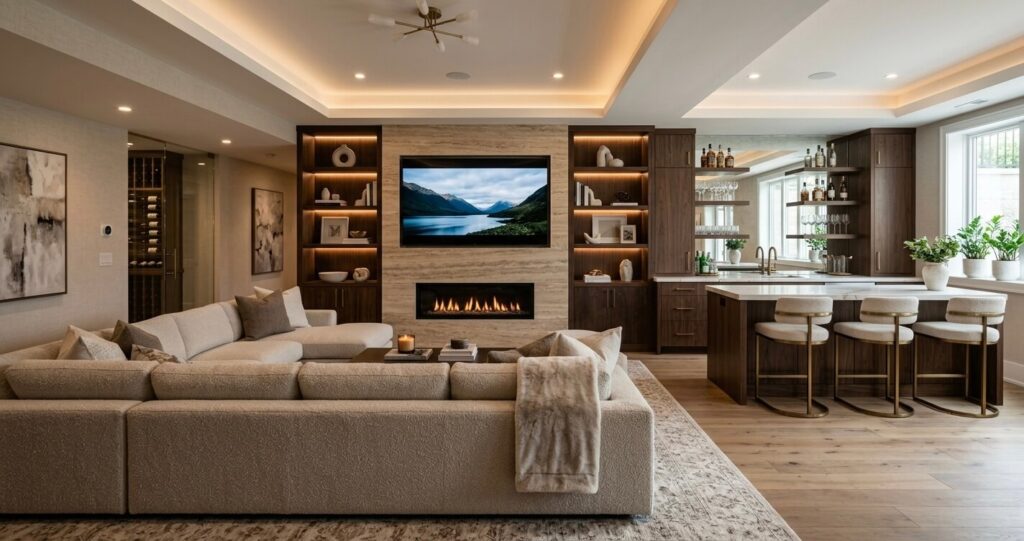 Basement Finishing Before After Arlington VA: Luxury Remodel Ideas & Costs (2026 Guide) 9 luxury finished basement arlington va final design.jpg