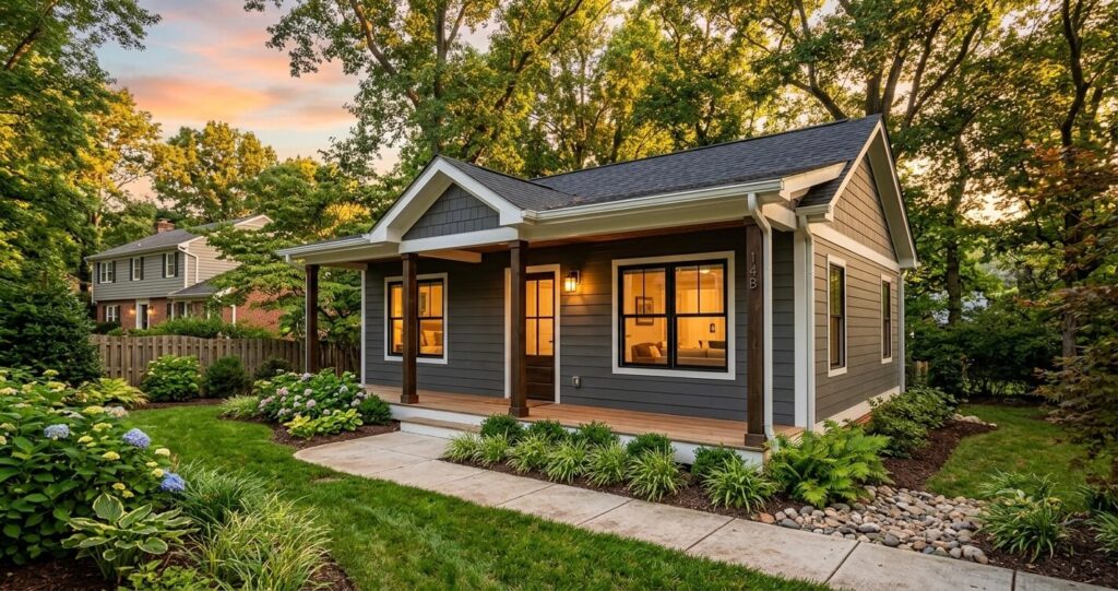 ADU Build Reston VA completed detached accessory dwelling unit exterior

