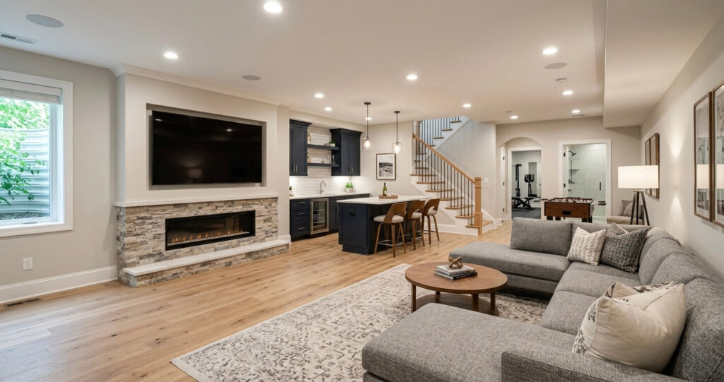 Basement finishing mistakes Northern Virginia homeowners should avoid when planning a basement renovation project