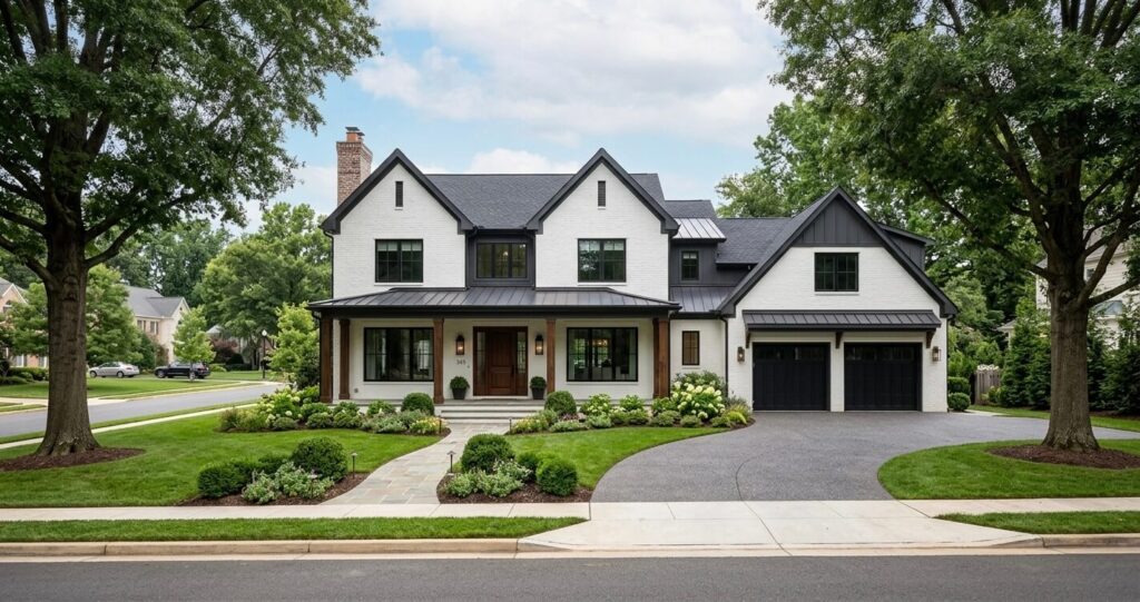 Custom home cost Vienna VA luxury home construction and custom home builder Vienna VA example