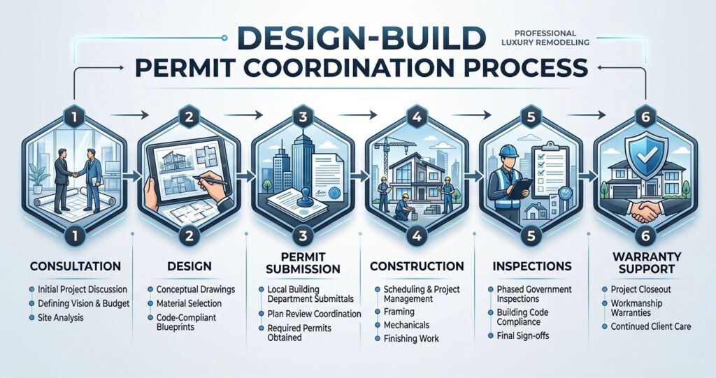 Home Renovation Permits McLean VA: Which Projects Require County Approval in 2026 9 Home renovation permits McLean VA design build permit coordination workflow for remodeling projects