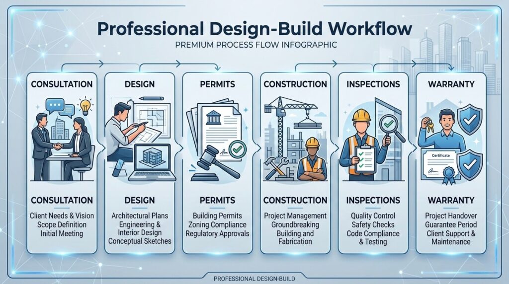 8 Remodeling Contractor Red Flags Northern Virginia Homeowners Must Know (2026 Guide) 9 Remodeling contractor red flags Northern Virginia design build contractor Northern Virginia workflow