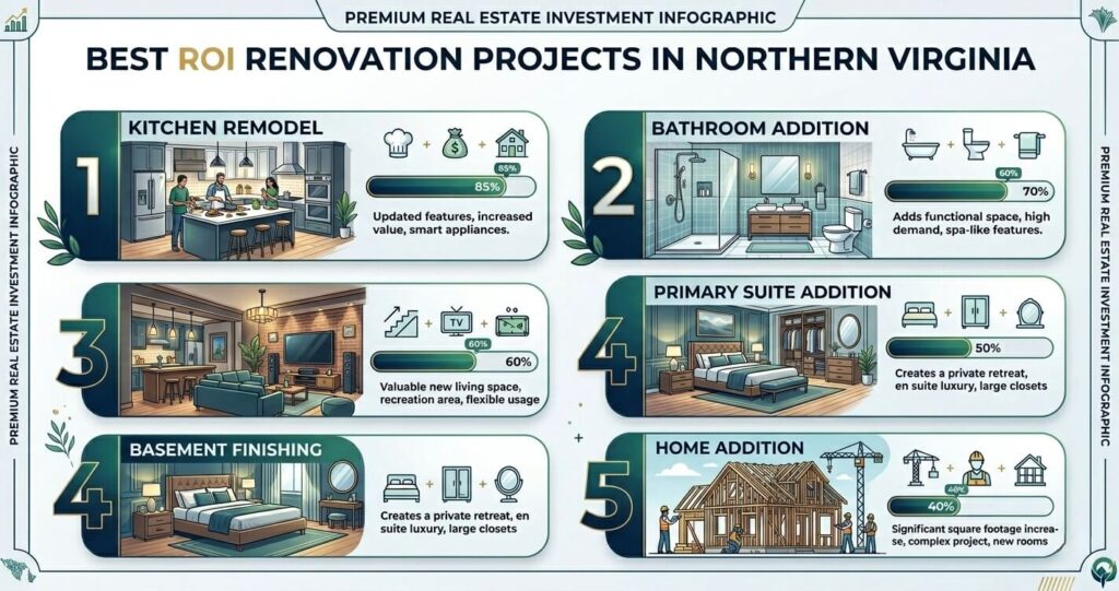 home renovation vs moving Northern Virginia best ROI home improvements 2026

