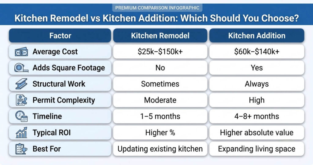 kitchen remodel vs kitchen addition decision table.jpg