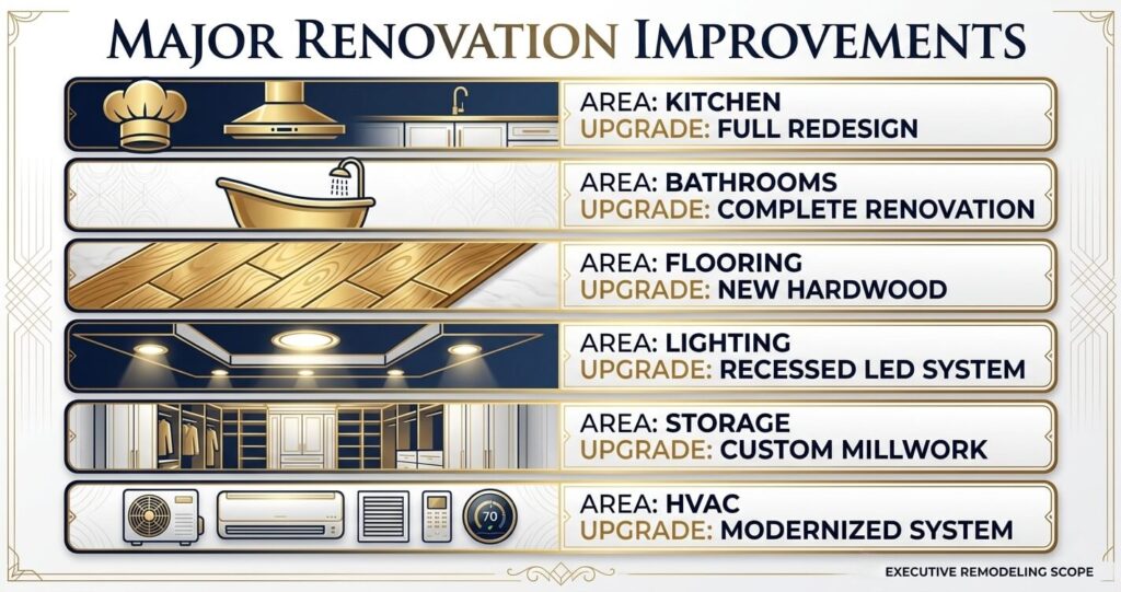 Full Home Renovation Before After Great Falls VA: Luxury Remodel Case Study (2026) 5 Full home renovation before after Great Falls VA luxury home renovation Great Falls VA renovation scope and upgrades