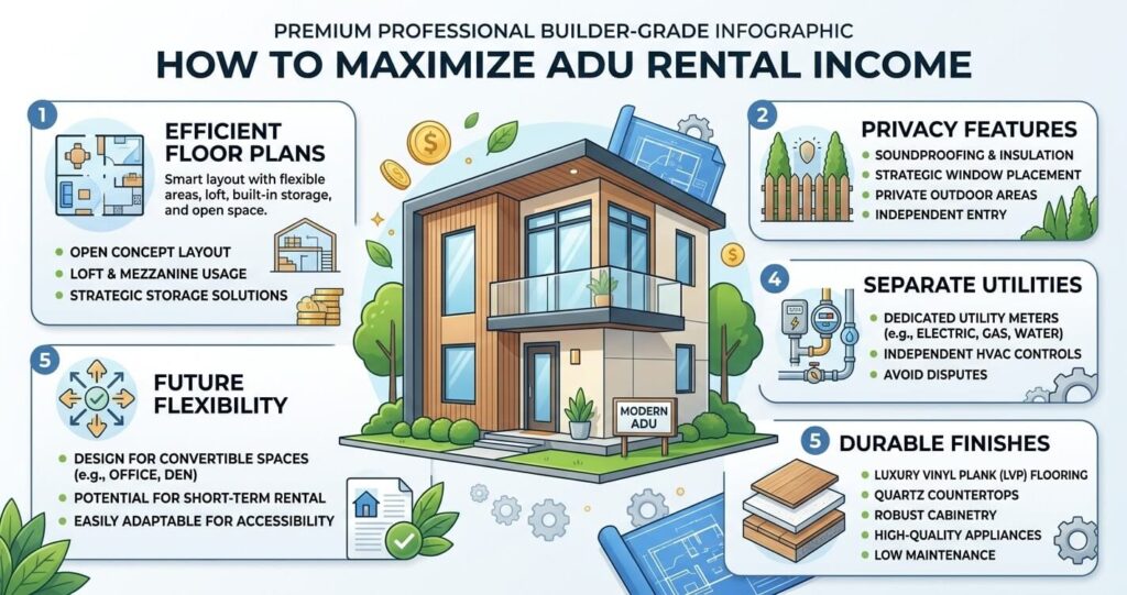 ADU Rental Income Northern Virginia strategies to maximize ROI and rental demand

