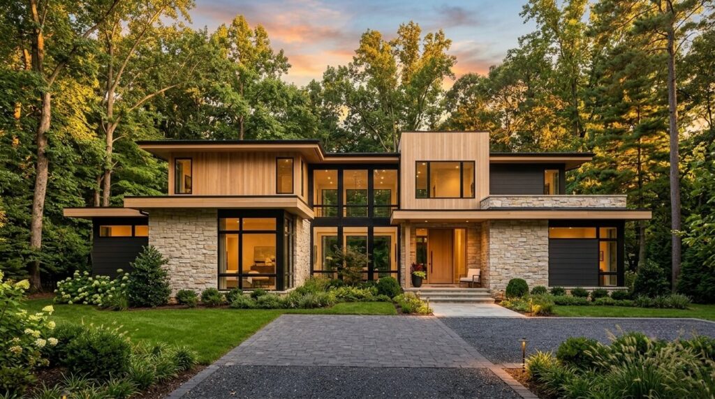modern home design ideas Northern Virginia 2026 custom home architecture trends