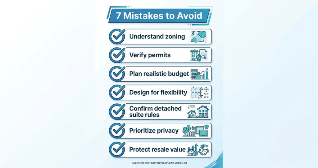 avoid in-law suite addition mistakes Northern Virginia planning checklist

