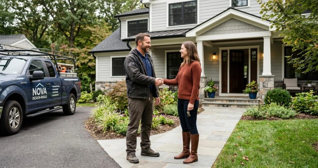Choosing a licensed renovation contractor to avoid home renovation mistakes Northern Virginia
