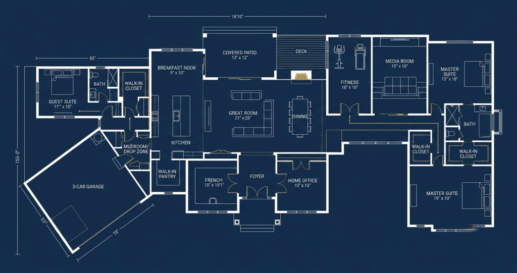 7 Best Custom Home Design Ideas McLean VA 2026 5 Custom home design ideas McLean VA flex spaces functional living floor plan 2026