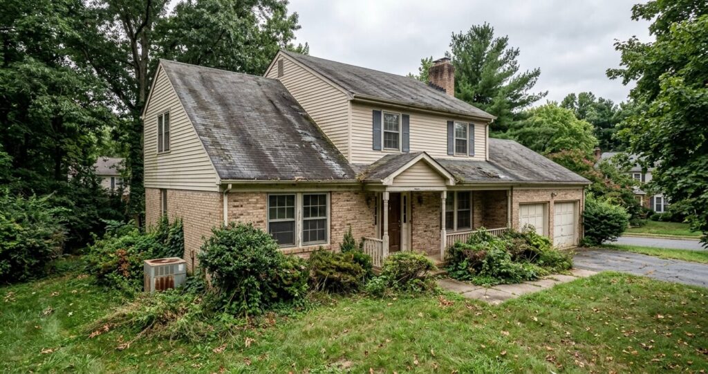 Existing home Northern Virginia hidden costs roof HVAC repair