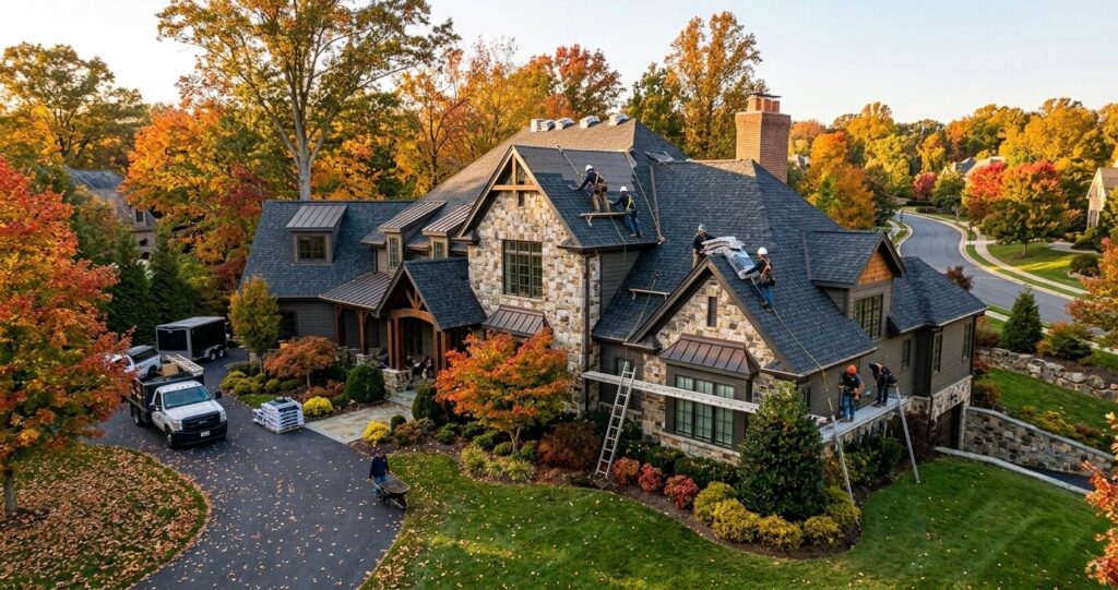 Fall Remodeling Trends Northern Virginia 2026 Guide 5 fall remodeling trends Northern Virginia asphalt shingle roofing replacement before winter