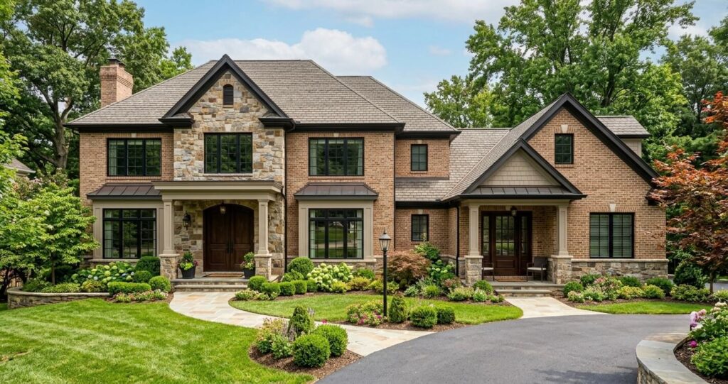 in-law suite addition mistakes Northern Virginia modern multigenerational home exterior