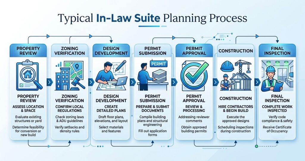 in-law suite permit Fairfax County planning process Northern Virginia

