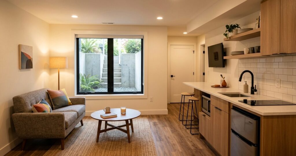 ADU Permit Fairfax County VA: 7 Rules You Can’t Ignore 4 Interior ADU basement conversion Fairfax County VA size limits