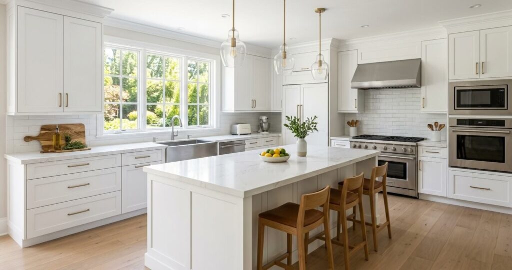 completed permitted kitchen remodel Fairfax County VA