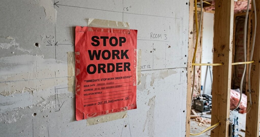 unpermitted kitchen remodel risk Fairfax County VA