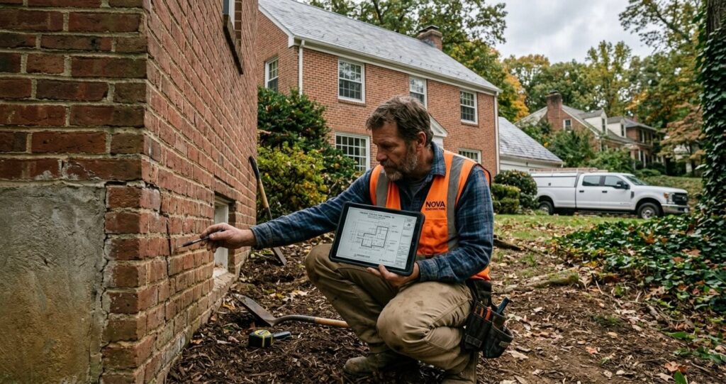 Site evaluation for older homes avoiding home renovation mistakes Northern Virginia