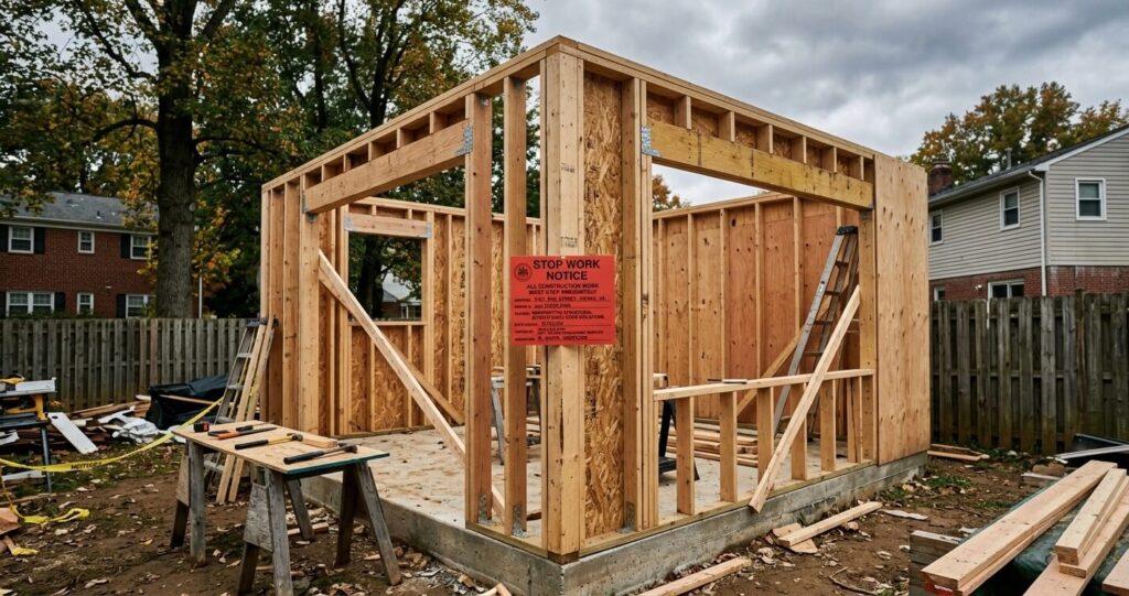 ADU permit Arlington VA construction delay mistake

