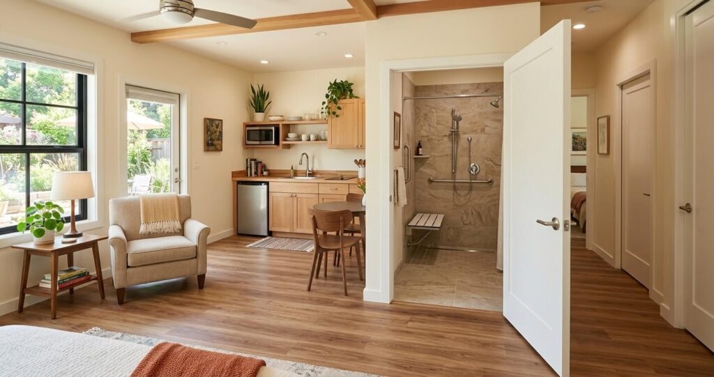 ADU vs Assisted Living Northern Virginia: 2026 Guide 7 Aging in place ADU interior design Northern Virginia