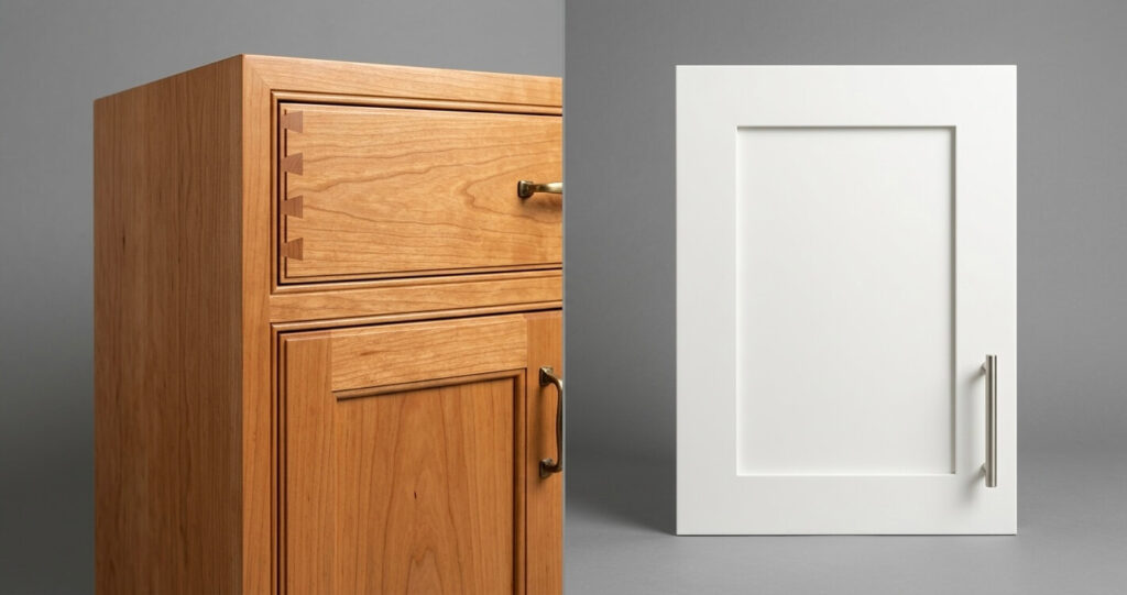 Kitchen cabinet tariffs Arlington VA domestic vs imported cabinet comparison

